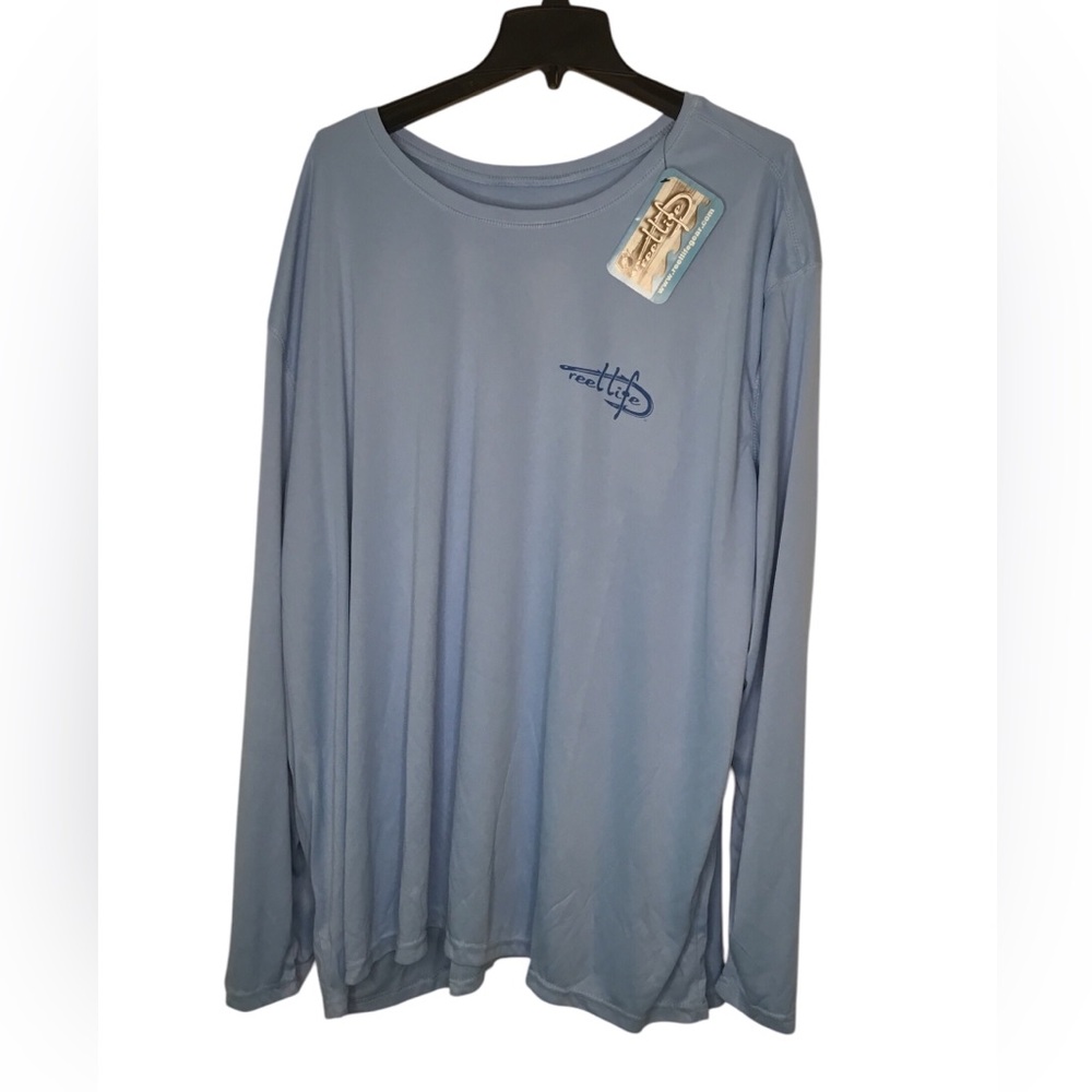 Reel Life Long Sleeve Men’s Shirt - Size 5XL - NWT.                          7